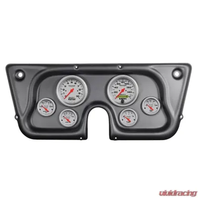 AutoMeter GAUGE KIT; 6 PC; CHEVY TRK C/K/K5/SUBRBN 67-72; TACH/MPH/FUEL/OILP/WTMP/VOLT; UL Chevrolet 1967-1972 - 7032-UL