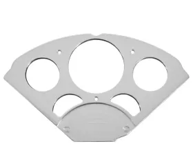 AutoMeter DASH PANEL; CHEVY CAR 55-56; 1 X 3-1/8in./4 X 2-1/16in.; SR BEZEL; BILLET Chevrolet N/A 1955-1956