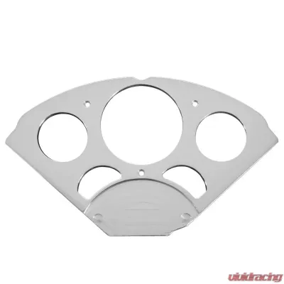 AutoMeter DASH PANEL; CHEVY CAR 55-56; 1 X 3-1/8in./4 X 2-1/16in.; SR BEZEL; BILLET Chevrolet N/A 1955-1956 - 7033