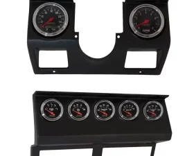 AutoMeter GAUGE KIT; 7 PC; WRANGLER (YJ) 87-96; TACH/MPH/FUEL/OILP/WTMP/VOLT/TRANS; JEEP Jeep Wrangler 1987-1995