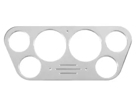 AutoMeter DASH PANEL; FORD TRUCK 53-55; 2 X 3-1/8in.; 4 X 2-1/16in.; BILLET Ford N/A 1953-1955