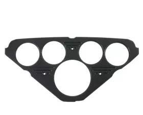 AutoMeter DASH PANEL; CHEVY TRUCK 55-59; 1 X 3-1/8in.; 4 X 2-1/16in.; BLACK Chevrolet N/A