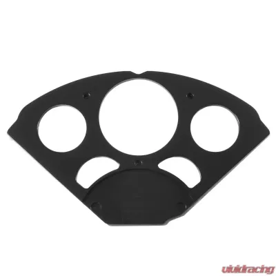 AutoMeter DASH INSERT; CHEVY 55-56; 1 X 3-1/8in./4 X 2-1/16in.; SR BEZEL; BLACK Chevrolet N/A 1955-1956 - 7055