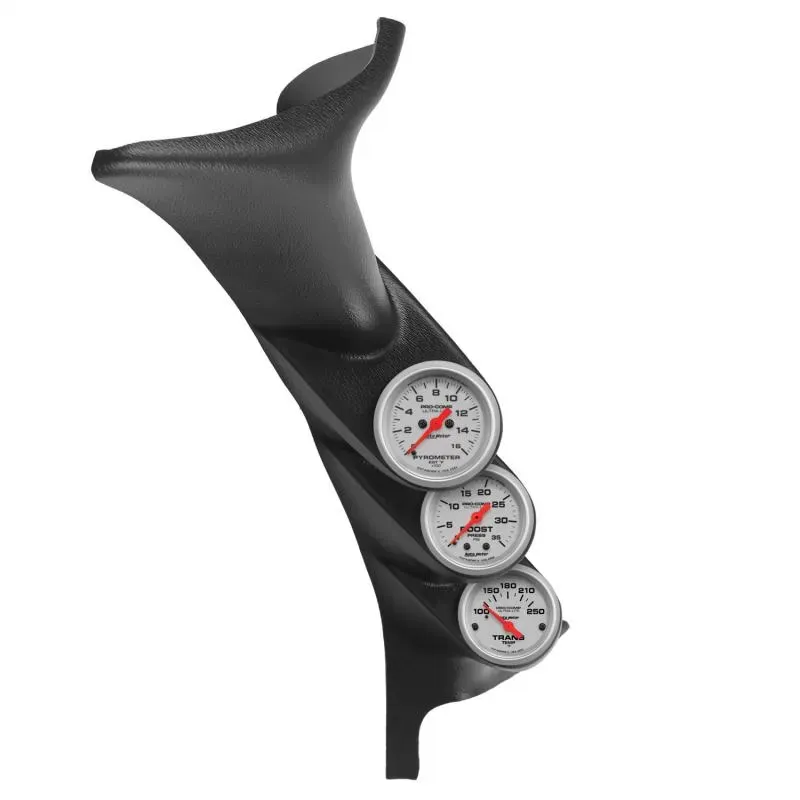AutoMeter DIESEL GAUGE KIT; A-PILLAR; FORD 99-07; BOOST/EGT/TRANS; 35PSI/1600deg.F/250deg. Ford 1999-2007 - 7075