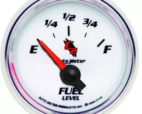 AutoMeter GAUGE; FUEL LEVEL; 2 1/16in.; 240OE TO 33OF; ELEC; C2