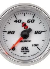 AutoMeter GAUGE; OIL PRESSURE; 2 1/16in.; 100PSI; DIGITAL STEPPER MOTOR; C2                                     - 7153 - Image 3