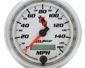 AutoMeter GAUGE; SPEEDOMETER; 3 3/8in.; 160MPH; ELEC. PROGRAMMABLE; C2