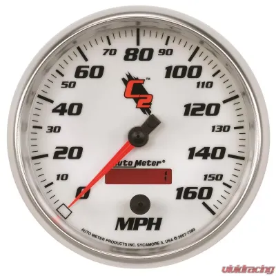 AutoMeter GAUGE; SPEEDOMETER; 5in.; 160MPH; ELEC. PROGRAMMABLE; C2 - 7289