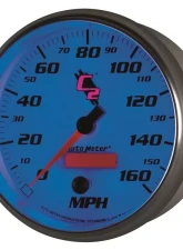 AutoMeter GAUGE; SPEEDOMETER; 5in.; 160MPH; ELEC. PROGRAMMABLE; C2                                     - 7289 - Image 3
