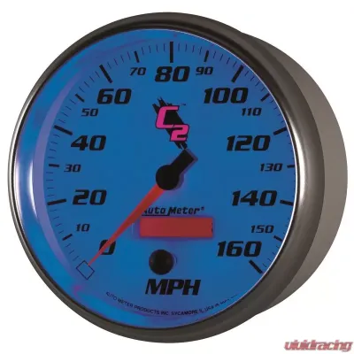 AutoMeter GAUGE; SPEEDOMETER; 5in.; 160MPH; ELEC. PROGRAMMABLE; C2 - 7289