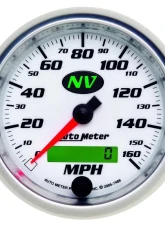 AutoMeter GAUGE; SPEEDOMETER; 3 3/8in.; 160MPH; ELEC. PROGRAMMABLE; NV                                     - 7488 - Image 2