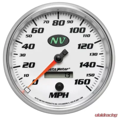 AutoMeter GAUGE; SPEEDOMETER; 5in.; 160MPH; ELEC. PROGRAMMABLE; NV - 7489