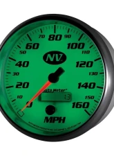 AutoMeter GAUGE; SPEEDOMETER; 5in.; 160MPH; ELEC. PROGRAMMABLE; NV                                     - 7489 - Image 3