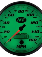 AutoMeter GAUGE; SPEEDOMETER; 5in.; 160MPH; ELEC. PROGRAMMABLE; NV                                     - 7489 - Image 4