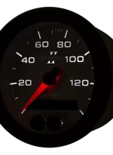 AutoMeter GAUGE; SPEEDOMETER; 3 3/8in.; 140MPH; GPS; PHANTOM II                                     - 7580 - Image 3