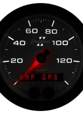 AutoMeter GAUGE; SPEEDOMETER; 3 3/8in.; 140MPH; GPS; PHANTOM II                                     - 7580 - Image 4