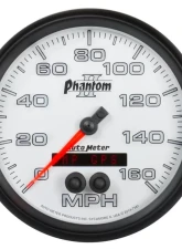 AutoMeter GAUGE; SPEEDOMETER; 5in.; 160MPH; GPS; PHANTOM II                                     - 7581 - Image 6