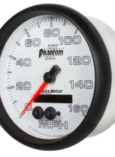 AutoMeter GAUGE; SPEEDOMETER; 5in.; 160MPH; GPS; PHANTOM II                                     - 7581 - Image 2