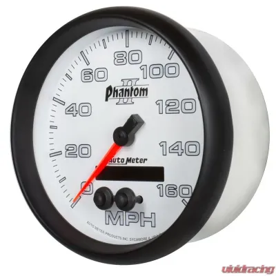 AutoMeter GAUGE; SPEEDOMETER; 5in.; 160MPH; GPS; PHANTOM II - 7581