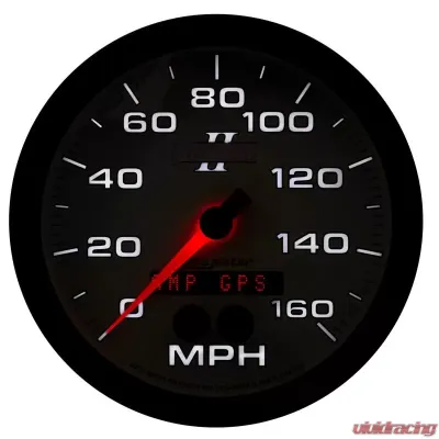 AutoMeter GAUGE; SPEEDOMETER; 5in.; 160MPH; GPS; PHANTOM II - 7581