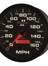 AutoMeter GAUGE; SPEEDOMETER; 5in.; 160MPH; ELEC. PROGRAMMABLE; PHANTOM II                                     - 7589 - Image 3