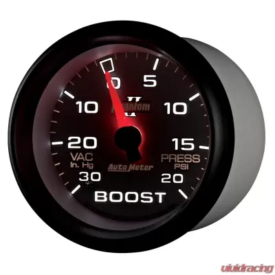 AutoMeter GAUGE; VAC/BOOST; 2 5/8in.; 30INHG-20PSI; MECHANICAL; PHANTOM II - 7801