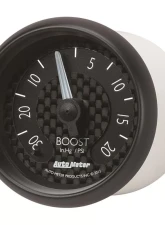 AutoMeter GAUGE; VAC/BOOST; 2 1/16in.; 30INHG-20PSI; MECHANICAL; GT                                     - 8001 - Image 2