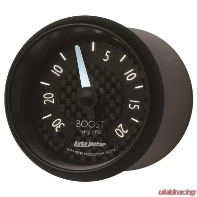 AutoMeter GAUGE; VAC/BOOST; 2 1/16in.; 30INHG-20PSI; MECHANICAL; GT - 8001