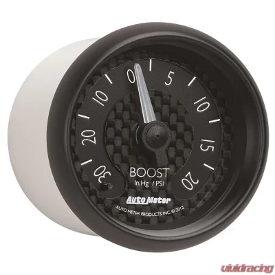 AutoMeter GAUGE; VAC/BOOST; 2 1/16in.; 30INHG-20PSI; MECHANICAL; GT - 8001