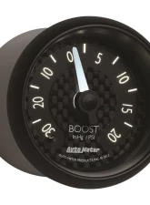 AutoMeter GAUGE; VAC/BOOST; 2 1/16in.; 30INHG-20PSI; MECHANICAL; GT                                     - 8001 - Image 6