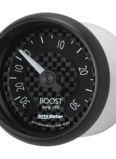 AutoMeter GAUGE; VAC/BOOST; 2 1/16in.; 30INHG-30PSI; MECHANICAL; GT                                     - 8003 - Image 2