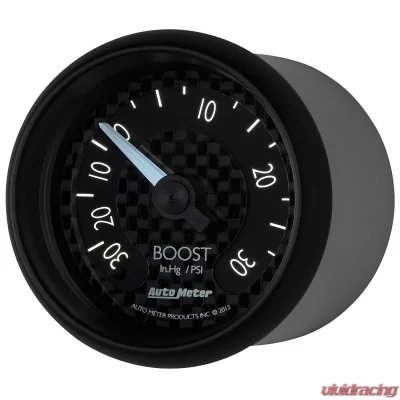 AutoMeter GAUGE; VAC/BOOST; 2 1/16in.; 30INHG-30PSI; MECHANICAL; GT - 8003