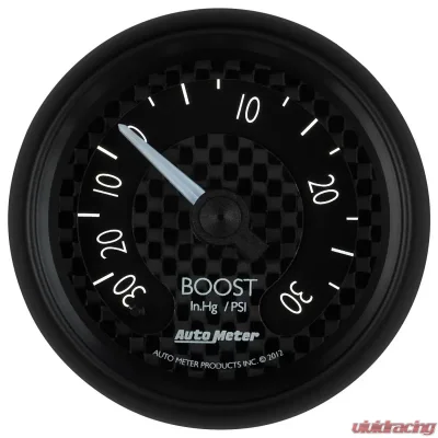 AutoMeter GAUGE; VAC/BOOST; 2 1/16in.; 30INHG-30PSI; MECHANICAL; GT - 8003