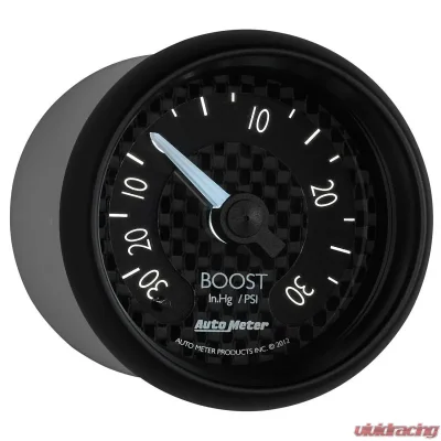 AutoMeter GAUGE; VAC/BOOST; 2 1/16in.; 30INHG-30PSI; MECHANICAL; GT - 8003