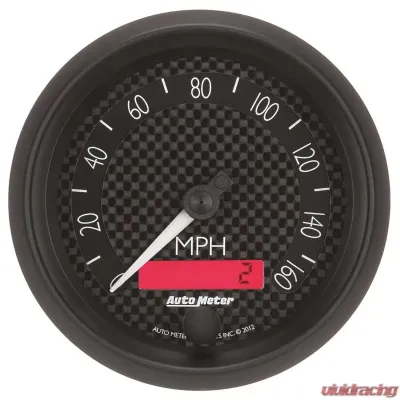 AutoMeter GAUGE; SPEEDOMETER; 3 3/8in.; 160MPH; ELEC. PROGRAMMABLE; GT - 8088