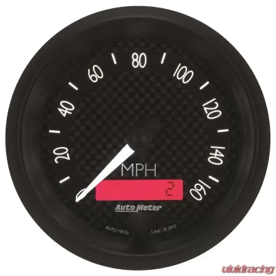 AutoMeter GAUGE; SPEEDOMETER; 3 3/8in.; 160MPH; ELEC. PROGRAMMABLE; GT - 8088