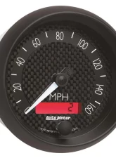 AutoMeter GAUGE; SPEEDOMETER; 3 3/8in.; 160MPH; ELEC. PROGRAMMABLE; GT                                     - 8088 - Image 5