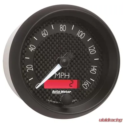 AutoMeter GAUGE; SPEEDOMETER; 3 3/8in.; 160MPH; ELEC. PROGRAMMABLE; GT - 8088