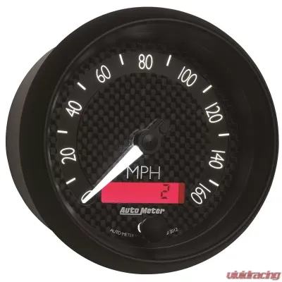 AutoMeter GAUGE; SPEEDOMETER; 3 3/8in.; 160MPH; ELEC. PROGRAMMABLE; GT - 8088