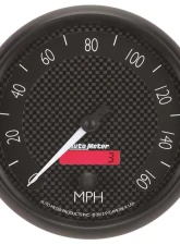 AutoMeter GAUGE; SPEEDOMETER; 5in.; 160MPH; ELEC. PROGRAMMABLE; GT                                     - 8089 - Image 6