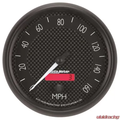 AutoMeter GAUGE; SPEEDOMETER; 5in.; 160MPH; ELEC. PROGRAMMABLE; GT - 8089
