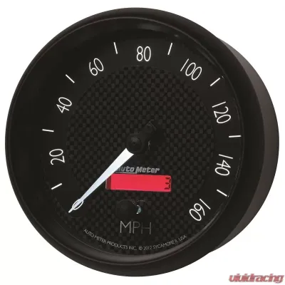 AutoMeter GAUGE; SPEEDOMETER; 5in.; 160MPH; ELEC. PROGRAMMABLE; GT - 8089
