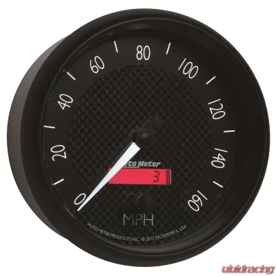 AutoMeter GAUGE; SPEEDOMETER; 5in.; 160MPH; ELEC. PROGRAMMABLE; GT - 8089