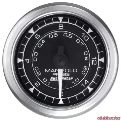AutoMeter GAUGE; MANIFOLD PRESSURE; 2 1/16in.; 15PSI; DIGITAL STEPPER MOTOR; CHRONO - 8150