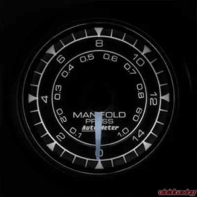 AutoMeter GAUGE; MANIFOLD PRESSURE; 2 1/16in.; 15PSI; DIGITAL STEPPER MOTOR; CHRONO - 8150
