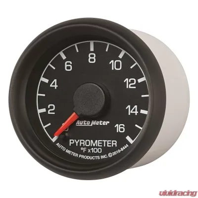 AutoMeter GAUGE; PYROMETER (EGT); 2 1/16in.; 1600deg.F; STEPPER MOTOR; FORD FACTORY MATCH Ford 1999-2007 - 8444