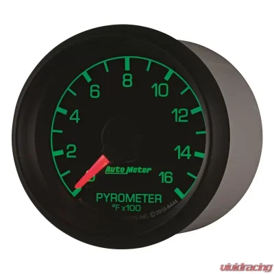 AutoMeter GAUGE; PYROMETER (EGT); 2 1/16in.; 1600deg.F; STEPPER MOTOR; FORD FACTORY MATCH Ford 1999-2007 - 8444