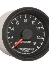 AutoMeter GAUGE; PYROMETER (EGT); 2 1/16in.; 1600deg.F; STEPPER MOTOR; FORD FACTORY MATCH Ford 1999-2007                                     - 8444 - Image 5