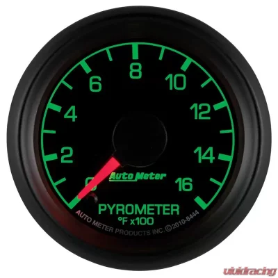 AutoMeter GAUGE; PYROMETER (EGT); 2 1/16in.; 1600deg.F; STEPPER MOTOR; FORD FACTORY MATCH Ford 1999-2007 - 8444