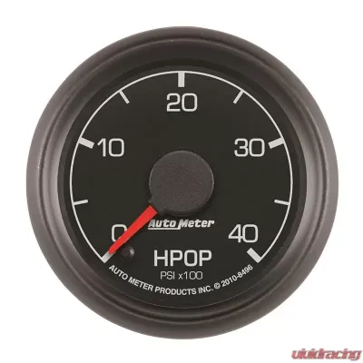 AutoMeter GAUGE; HIGH PRESS OIL PUMP; 2 1/16in.; 4KPSI; STEPPER MOTOR; FORD FACTORY MATCH - 8496